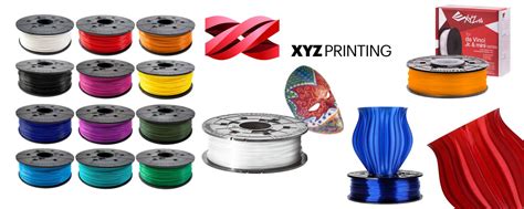 XYZ Printing filament compatibility guide 